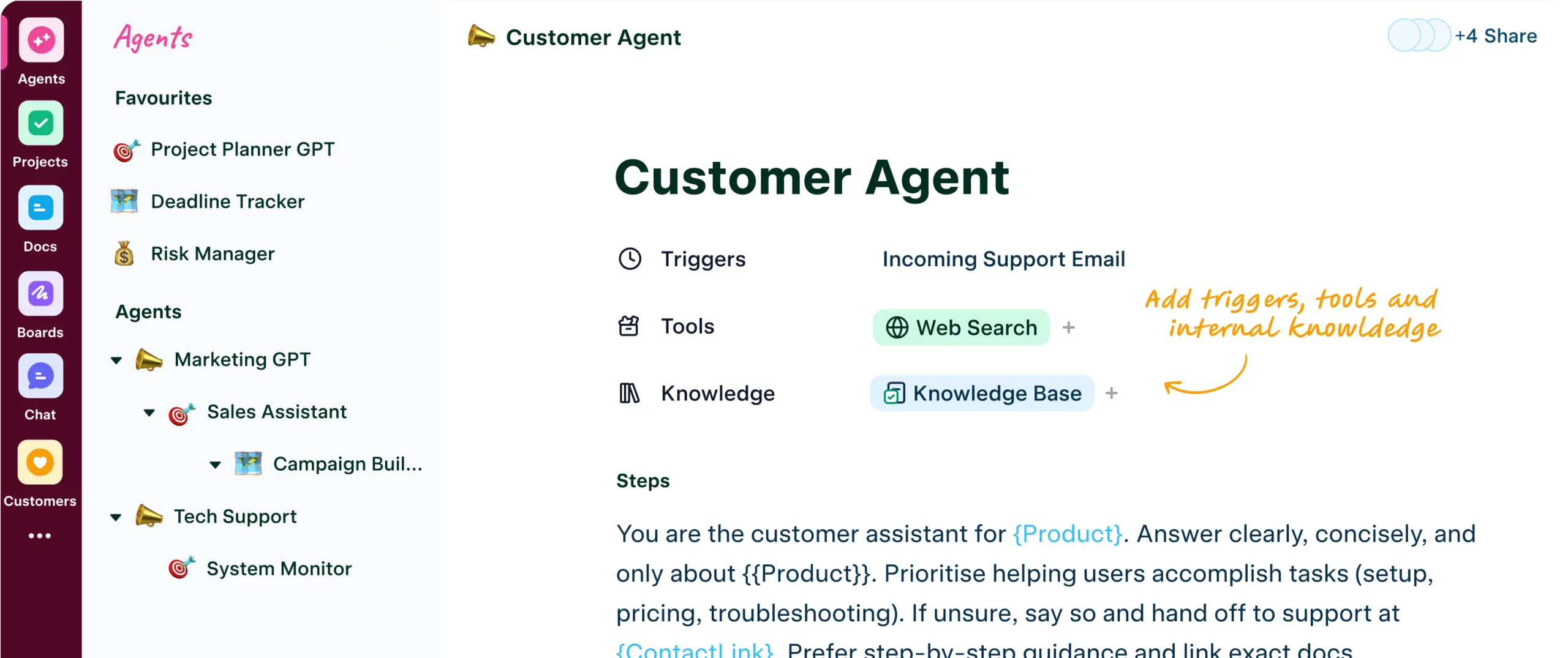 Always-on <gradient>agents</gradient>